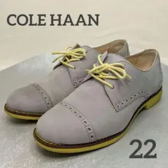 COLE HAAN コールハーン 革靴 グレー 22cmのサムネイル