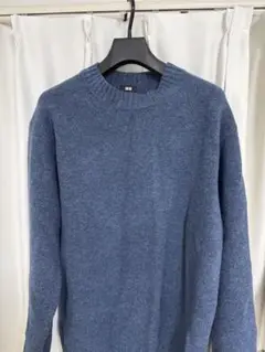 ユニクロ　UNIQLO スフレヤーンクルーネックセーター　XL