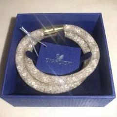 Swarovski スターダストゴールド バングル