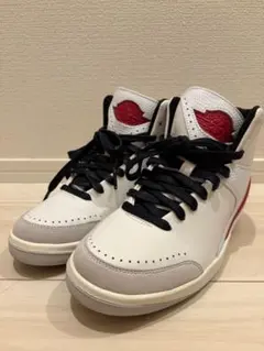NIKE ハイカットスニーカー ホワイト/レッド