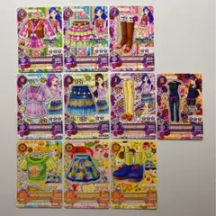 アイカツ 2014年4弾 セクシー＆ポップ セット まとめ売り10枚