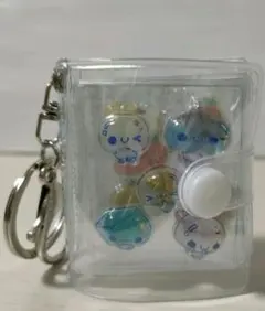 ミニシール帳　完成品　キーホルダー