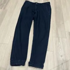 スキニーパンツ　ジョガーパンツ（デニム・スキニーフィット・丈　 ウエストゴム