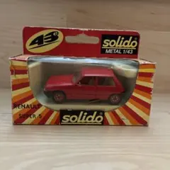 Solido Renault Super 5 1/43 ミニカーのサムネイル