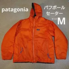 patagonia パタゴニア パフボールセーター M オレンジ 2002