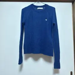 Abercrombie & Fitch 青色セーター XS