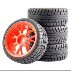 ①　グリップタイヤ　ホイール　TT02 TT01 TB03 ラジコン BT01のサムネイル