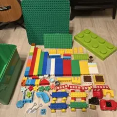 レゴ　デュプロ　詰め合わせ　基盤、ボックス、クルマ