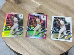 5シリ Topps chrome 森 唯斗 3枚セット