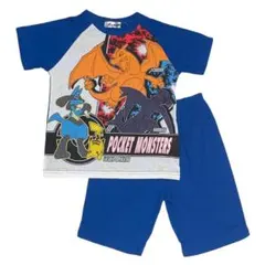 ポケモン パジャマ 上下 ピカチュウ ルカリオ リザードン ガブリアス 130