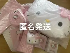 当たりくじ　キティ　サンリオ　クッション　トートバッグ　ポーチ　ショルダーバッグ