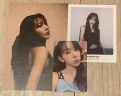 サクラ　LESSERAFIM シーグリ　2024 トレカ　ポストカード　ポラ