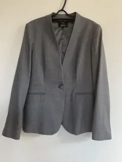 美品☆23区ノーカラージャケットテーパードパンツセットアップ40