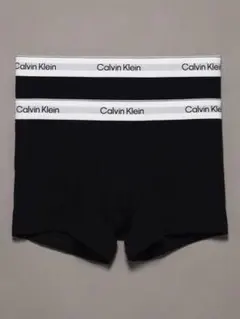 い*に様 カルバンクライン メンズ ボクサーパンツ 2枚セット ブラック