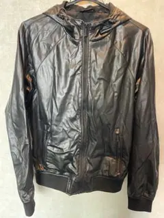 レザー　ジャケット　ZARA ザラ　Sサイズ　ブラック