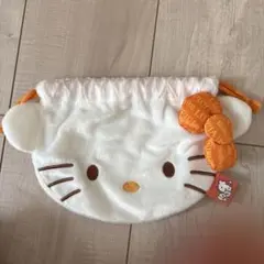 サンリオ ハローキティ ルピシアコラボ商品 モフモフ巾着