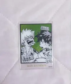 ヒロアカ 箔入りアクリルカード 緑谷出久 爆豪勝己 オールマイト 完売品