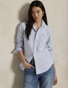 美品 25SS✨ポロラルフローレン ストライプ レディース ジャケット 