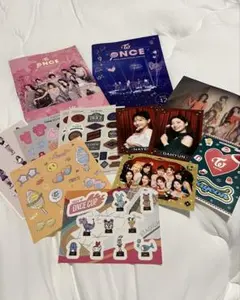 TWICEファンクラブ会報誌 vol.12 18 シール カードまとめ売り
