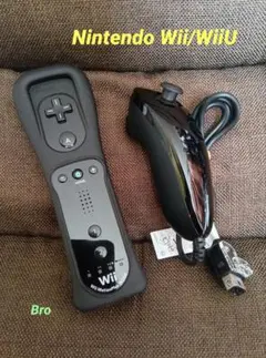 Nintendo Wii/WiiU用 リモコンプラス ヌンチャク セット