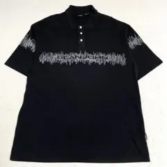 00s Sean John ポロシャツ　黒　大きいサイズ　XXL（3L）のサムネイル
