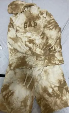 GAP タイダイフーディ　パーカー　セットアップ