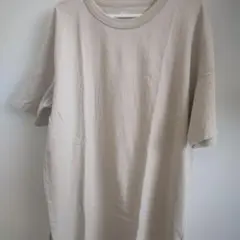UNIQLO クルーネックT ベージュ XLサイズ