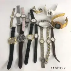 腕時計 まとめ売り レディース メンズ クォーツ ジャンク含む 大量セット