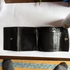 MCM 3つ折り財布 ブラック美品