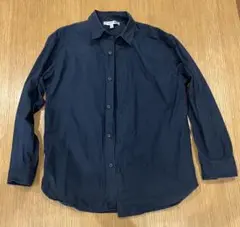 양품 JW ANDERSON UNIQLO 긴팔 셔츠 네이비 S 진한 감색