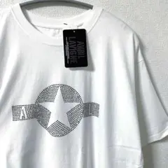 Avril Lavigne アヴリルラヴィーン　Tシャツ ラインストーン LL