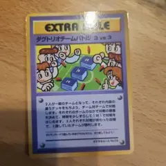 ダグトリオチームバトル ３vs３ 拡張シート第3弾(緑版)