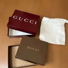 GUCCI ギフトボックスと布袋セット