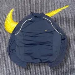 00s nike 短丈 nylon jacket y2k テック系 ドローコード - メルカリ