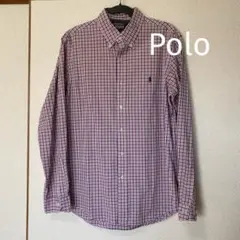 Polo ポロラルフローレンチェック柄 ボタンダウンシャツ シャツ