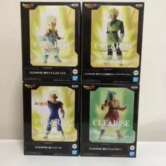【開封品】ドラゴンボール CLEARISE フィギュア 4体セット
