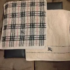 Burberry LONDON★バーバリー★大判ウォッシュタオル2枚セット未使用
