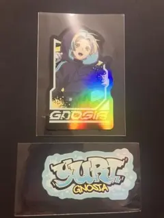 グノーシア メタリックステッカー ユーリ 2枚セット