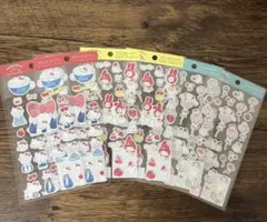 トコロコムギ×サンリオキャラクターズ　ステッカー　3枚×２セット