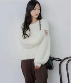 レトロガール RETRO GIRLシャギーニット