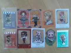 地縛少年花子くん 　ミニアクスタ　ステッカー　カード　セット