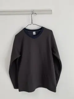 【TAKEO KIKUCHI】トップス 長袖カットソー ダークグレー メンズのサムネイル