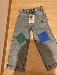 120㎝〜130㎝　男女兼用　フレアパンツジーンズ