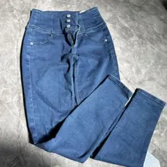 【Heather】ISKOスキニー　ハイウエストスキニーS