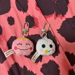 がんこちゃん、がんべーのチャーム 2点セット