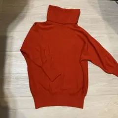 赤ニット ニット