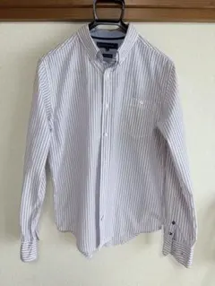 トミーヒルフィガー ストライプ BDシャツ ニューヨークフィット M〜L相当
