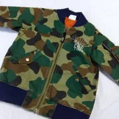 BREEZE 迷彩柄ジャケット　９０