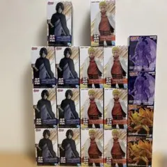 NARUTO ナルト サスケ ミナト 九喇嘛 須佐能乎 フィギュア 13点セット