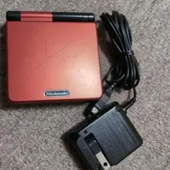 ゲームボーイアドバンスSP ボクらの太陽 ジャンゴレッド　充電器　ジャンク